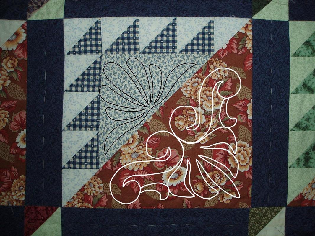 Lost Ships quilting design